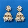 Kundan Moti Earring With Carat Plating