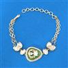 Kundan Classic Bracelet With Carat Plating