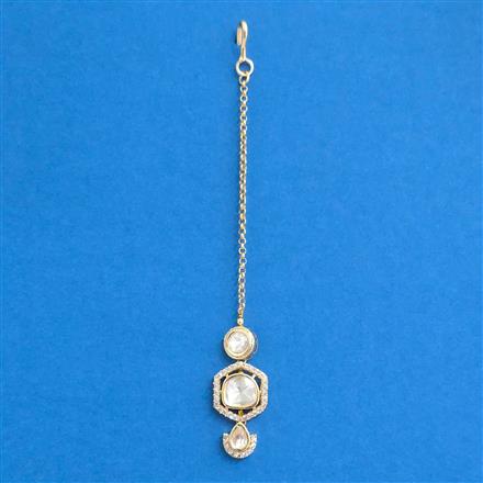Kundan Classic Tikka With Carat Gold Plating