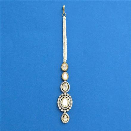 Kundan Classic Tikka With Mehndi Plating