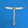 Kundan Classic Hath Pan With Mehndi Plating