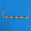 Kundan Classic Bracelet With Gold Plating