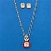 Kundan Classic Pendant Set With Carat Gold Plating