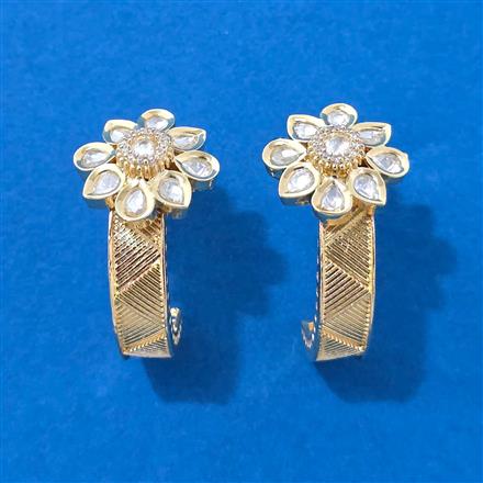 Kundan Bali With Carat Gold Plating