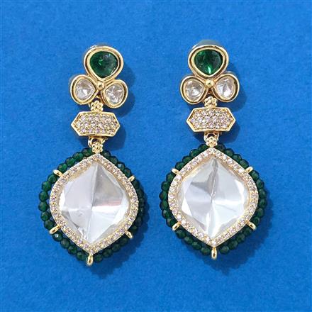 Kundan Classic Earring With Carat Gold Plating
