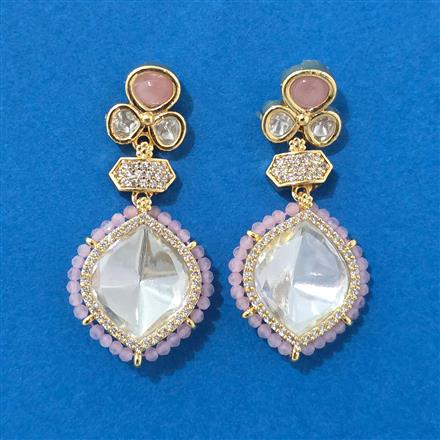 Kundan Classic Earring With Carat Gold Plating