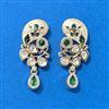 Kundan Delicate Earring With Carat Gold Plating