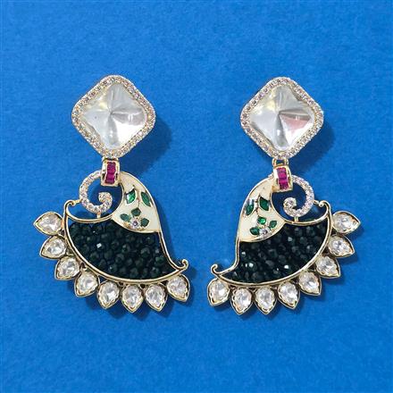 Kundan Classic Earring With Carat Gold Plating