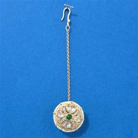 Kundan Classic Bore With Carat Gold Plating