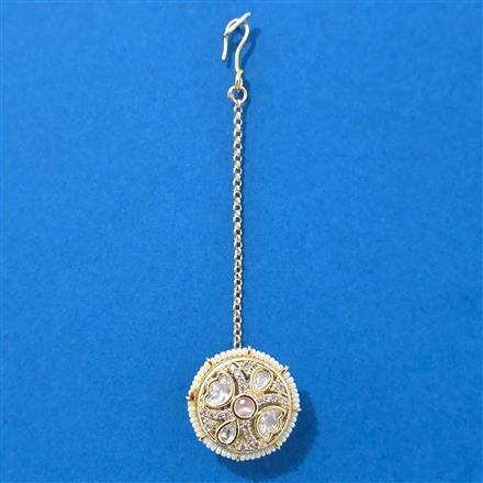 Kundan Classic Bore With Carat Gold Plating
