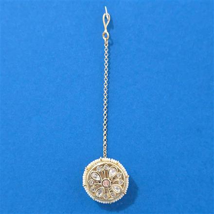 Kundan Classic Bore With Carat Gold Plating