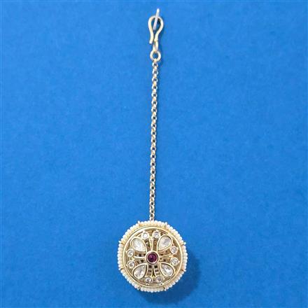 Kundan Classic Bore With Carat Gold Plating