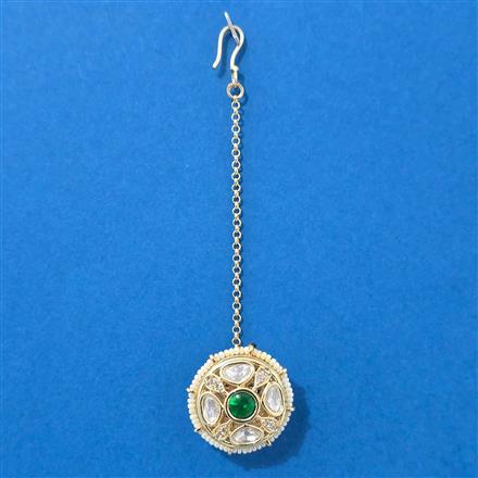 Kundan Classic Bore With Carat Gold Plating