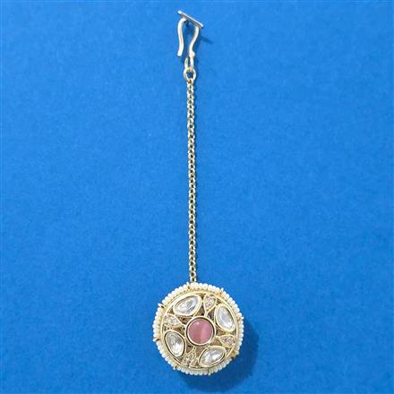 Kundan Classic Bore With Carat Gold Plating