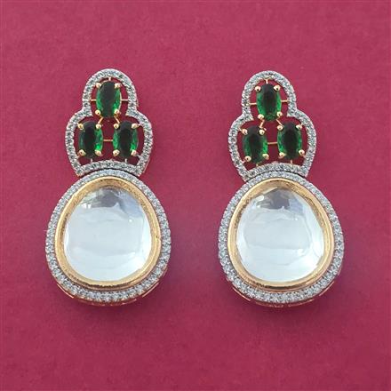 Kundan Classic Earring With Carat Gold Plating