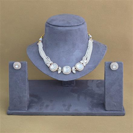 Kundan Choker Necklace With Carat Gold Plating