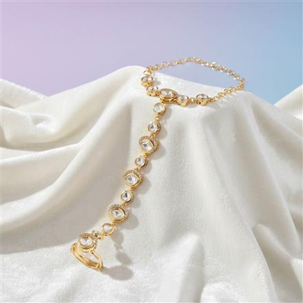 Kundan Classic Hath Pan With Carat Gold Plating