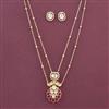 Kundan Classic Pendant Set With Carat Gold Plating