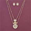 Kundan Classic Pendant Set With Carat Gold Plating
