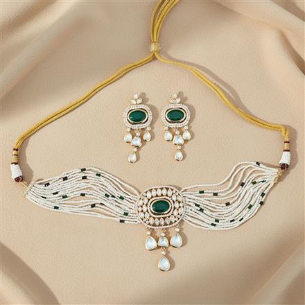 Kundan Classic Necklace With Gold Plating