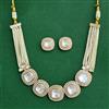 Kundan Classic Necklace Set With Carat Gold Plating