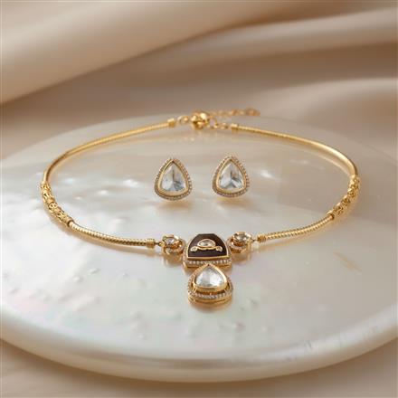 Kundan Classic Necklace With Gold Plating