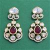 Kundan Classic Earring With Carat Gold Plating