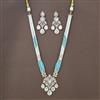 Kundan Classic Pendant Set With Carat Gold Plating