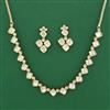 Kundan Classic Necklace Set With Carat Mehndi Plating