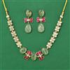 Kundan Classic Necklace Set With Carat Gold Plating