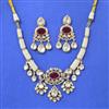 Kundan Classic Necklace Set With Carat Gold Plating