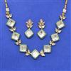 Kundan Classic Necklace Set With Carat Gold Plating