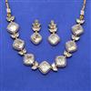 Kundan Classic Necklace Set With Carat Gold Plating
