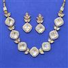 Kundan Classic Necklace Set With Carat Gold Plating