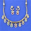 Kundan Classic Necklace Set With Carat Gold Plating