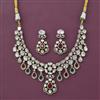 Kundan Classic Necklace With Mehndi Plating