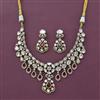 Kundan Classic Necklace With Mehndi Plating