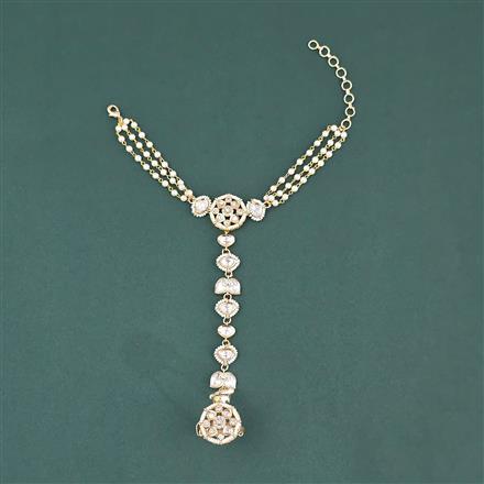 Kundan Classic Hath Pan With Carat Gold Plating