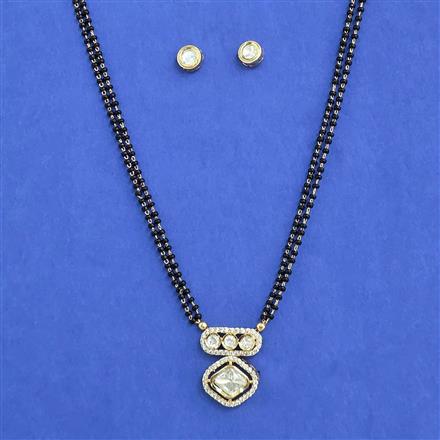 Kundan Classic Mangalsutra With Carat Gold Plating