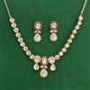 Kundan Classic Necklace Set With Carat Gold Plating