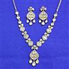 Kundan Classic Necklace Set With Carat Mehndi Plating