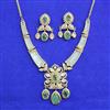 Kundan Classic Necklace Set With Carat Gold Plating
