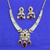 Kundan Classic Necklace Set With Carat Gold Plating