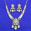 Kundan Classic Necklace Set With Carat Gold Plating