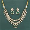 Kundan Classic Necklace Set Set With Carat Gold Plating