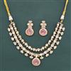 Kundan Classic Necklace Set Set With Carat Gold Plating