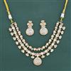 Kundan Classic Necklace Set Set With Carat Gold Plating