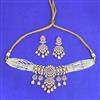 Kundan Classic Necklace Set With Carat Gold Plating