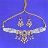 Kundan Classic Necklace Set With Carat Gold Plating