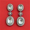 Kundan Classic Earring With Carat Black Plating